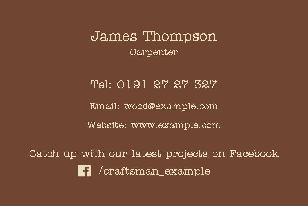 template business cards