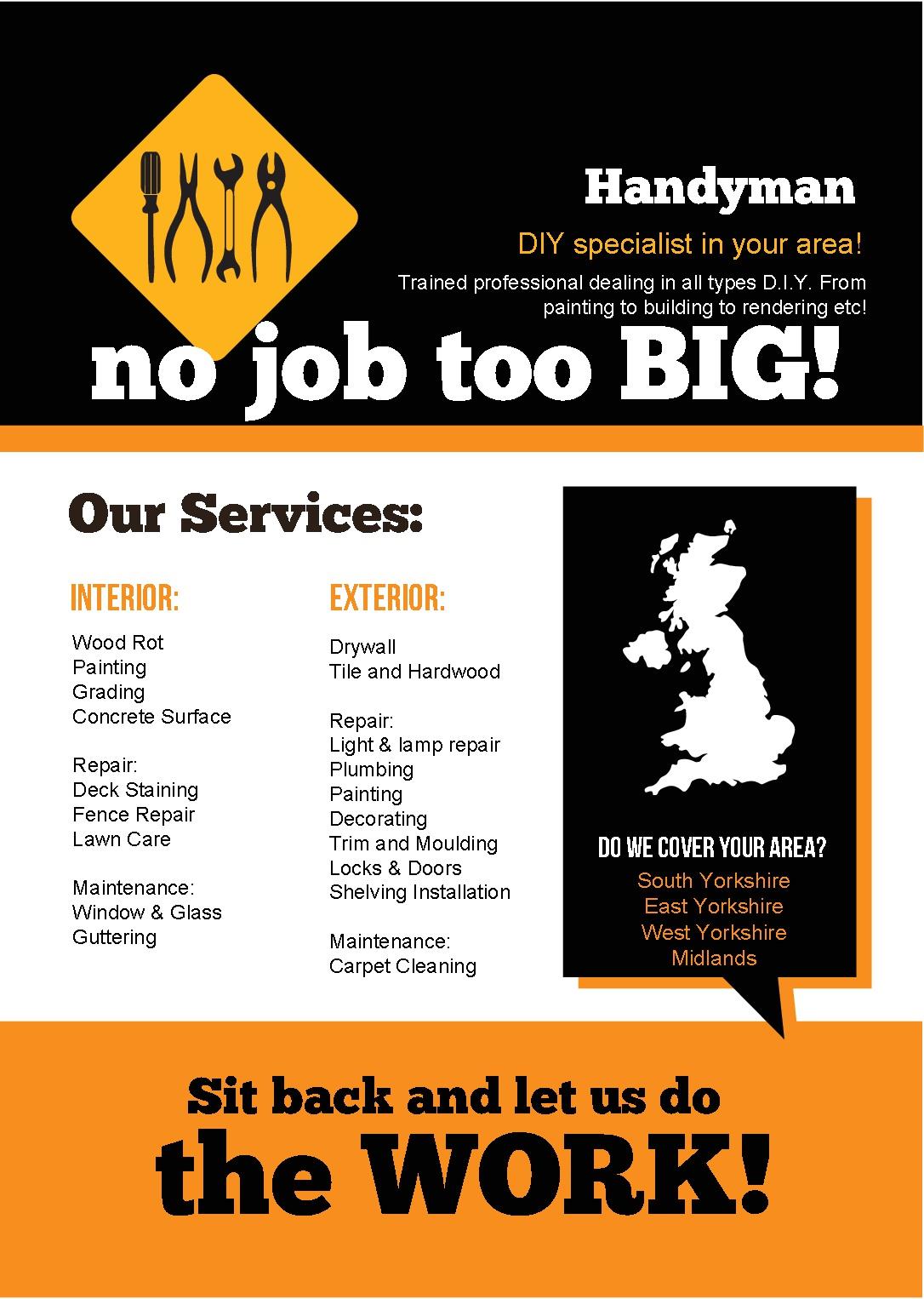 handyman flyer ideas