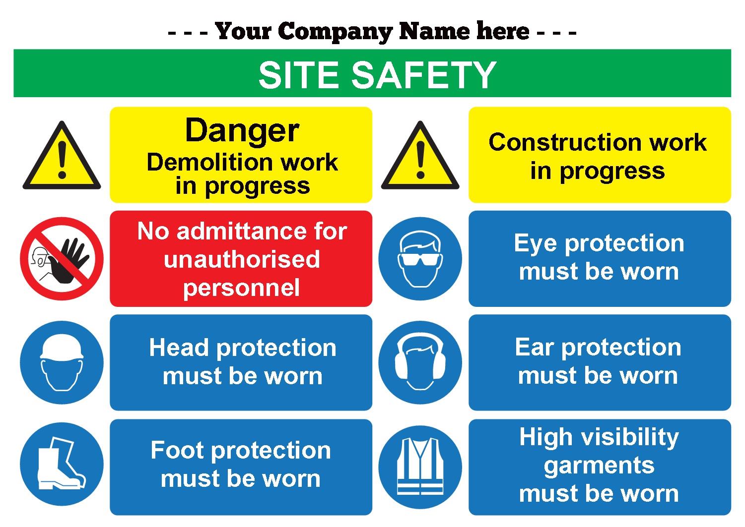 sign design template